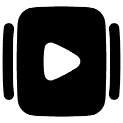 Play List 2 Icon from Plump Solid Set