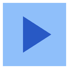 Play List 4 Icon from Sharp Flat Set