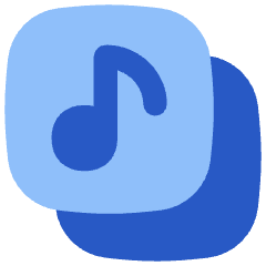 Play List 5 Icon from Flex Flat Set