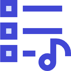 Play List 7 Icon from Sharp Duo Set