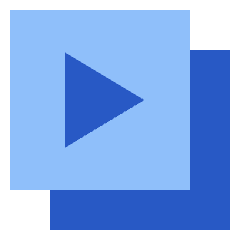 Play List 8 Icon from Sharp Flat Set