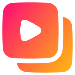 Play List 8 Icon from Plump Gradient Set