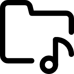 Play List Folder Icon from Core Line Set