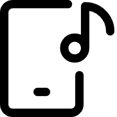 Play List Phone Icon from Core Line Set