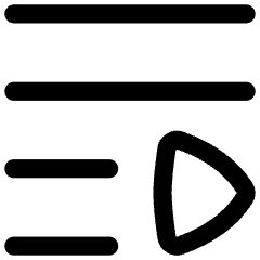 Playlist Icon from Flex Line Set
