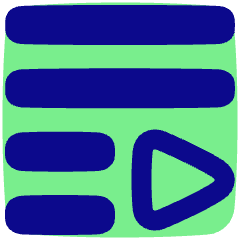 Playlist Icon from Plump Pop Set