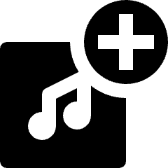 Playlist Add Icon from Nova Solid Set