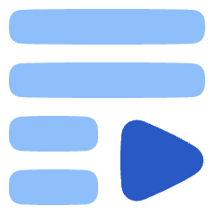 Playlist Icon from Plump Flat Set