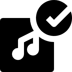 Playlist Check Icon from Nova Solid Set