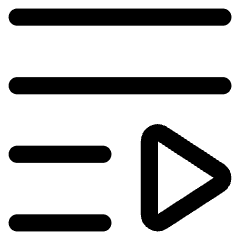 Playlist Icon from Core Line Set