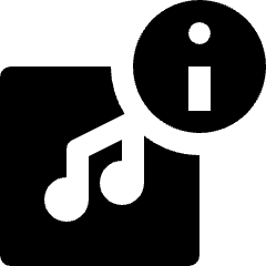 Playlist Information Icon from Nova Solid Set
