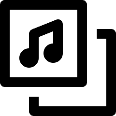 Playlist Icon from Nova Line Set