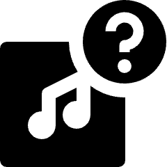 Playlist Question Icon from Nova Solid Set