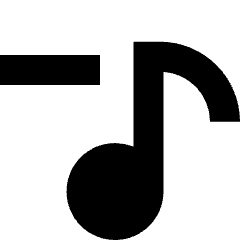 Remove From Playlist Icon from Sharp Solid Set