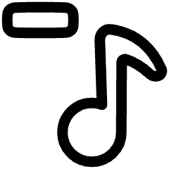 Remove From Playlist Icon from Plump Line Set