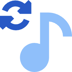 Repeat Playlist Icon from Sharp Flat Set