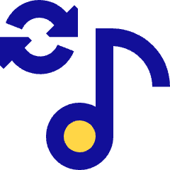 Repeat Playlist Icon from Sharp Pop Set