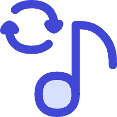 Repeat Playlist Icon from Flex Duo Set