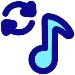 Repeat Playlist Icon from Plump Pop Set