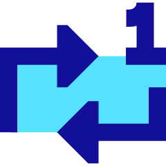 Repeat Single Icon from Sharp Pop Set