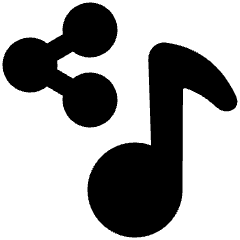 Share Playlist Icon from Plump Solid Set