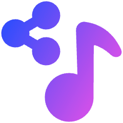 Share Playlist Icon from Plump Gradient Set