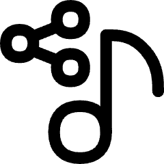 Share Playlist Icon from Flex Line Set