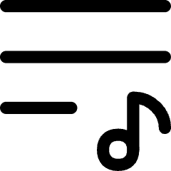 Song Lyric Icon from Flex Line Set