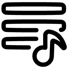 Song Lyric Icon from Plump Line Set