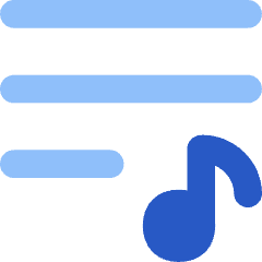 Song Lyric Icon from Flex Flat Set