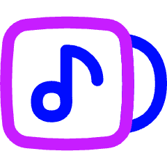 Song Music Album Icon from Flex Neon Set