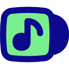 Song Music Album Icon from Flex Pop Set