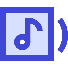 Song Music Album Icon from Sharp Duo Set