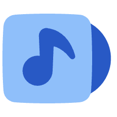 Song Music Album Icon from Plump Flat Set