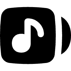 Song Music Album Icon from Flex Solid Set