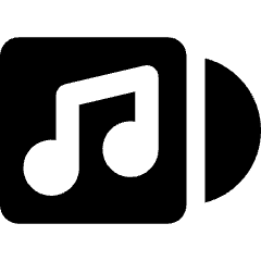 Song Music Album Icon from Core Solid Set