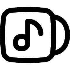 Song Music Album Icon from Flex Line Set