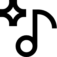 Song Recommendation Icon from Sharp Line Set