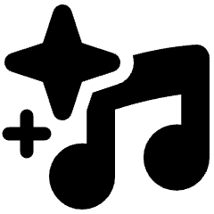 Song Recommendation Icon from Plump Solid Set