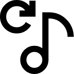 Sync Playlist Icon from Sharp Line Set