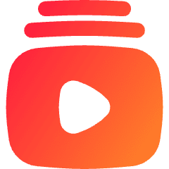 Video Playlist Subscription Icon from Flex Gradient Set