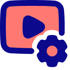 Video Settings Icon from Plump Pop Set