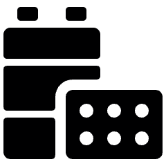 Module Blocks Icon from Ultimate Bold Set
