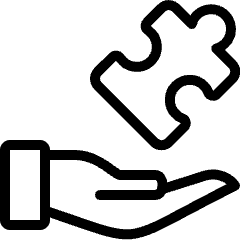 Module Hand Puzzle Icon from Ultimate Light Set