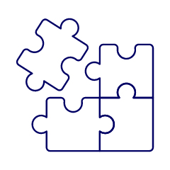 Plugin Puzzle Illustration from UX Line Set