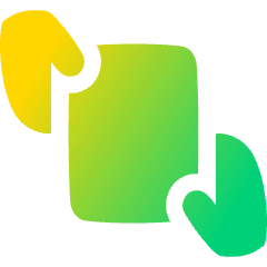 Contracts Icon from Plump Gradient Set