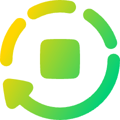 Auto Stop Icon from Plump Gradient Set