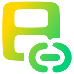 Link Local Video Icon from Plump Gradient Set