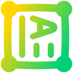 Vertical Text Box Icon from Plump Gradient Set