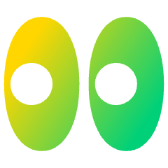 Watch Look Reaction Icon from Plump Gradient Set